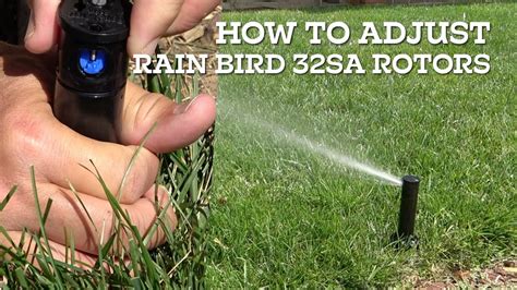 adjusting rainbird 32sa|Adjusting the radius on Rain Bird 3500, 5000, 32SA, 42SA and。